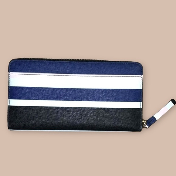 Kate Spade Laurel Way Printed Neda Cruise Trip Continental Wallet - Picture 5 of 8